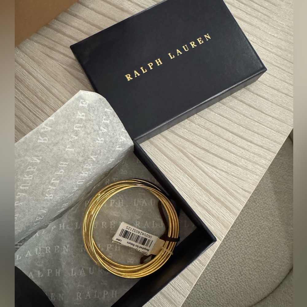 Ralph Lauren Gold Bangles